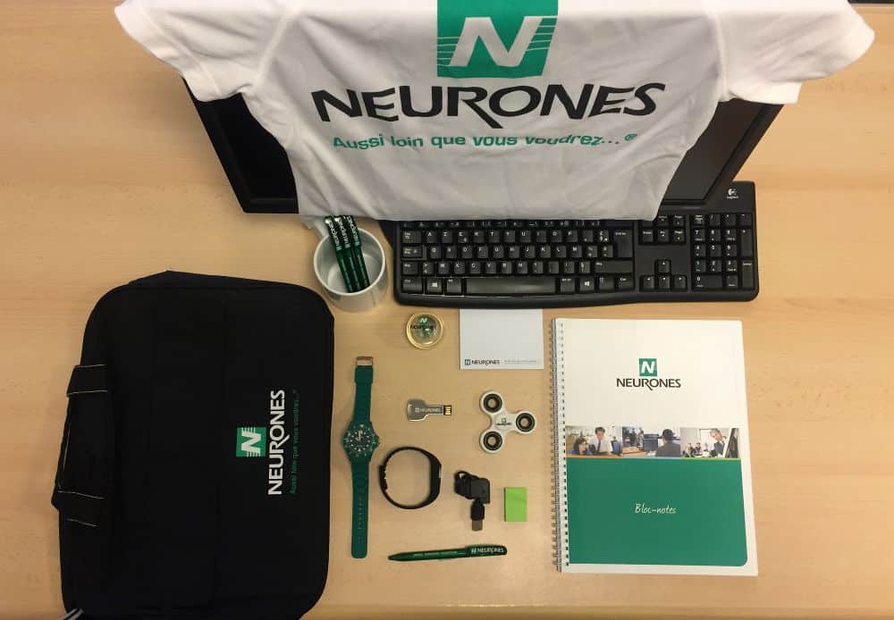 Welcome Pack collaborateur de l’entreprise Neurones