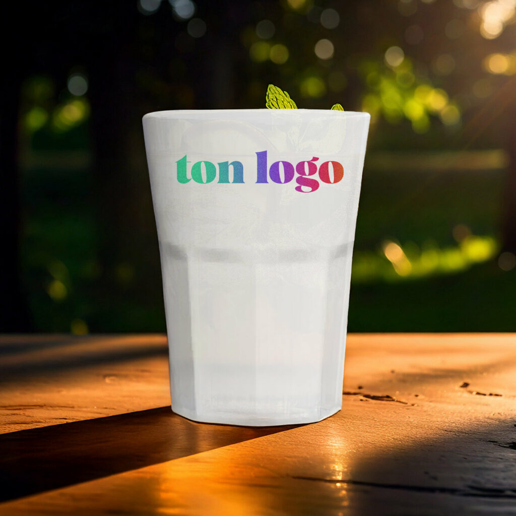 Pandacola Gobelet Personnalisé Verre Mojito