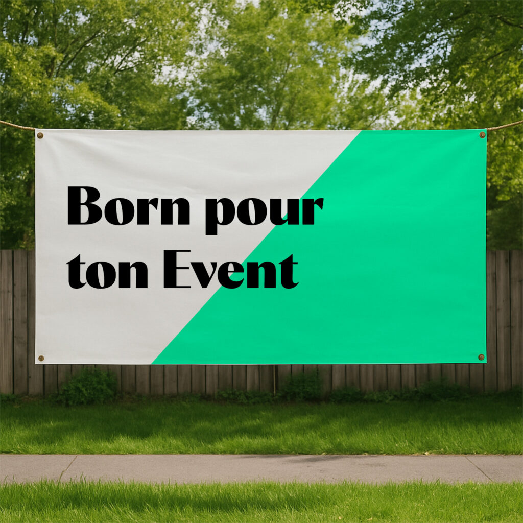 PLV Pandacola personnalisé banderole