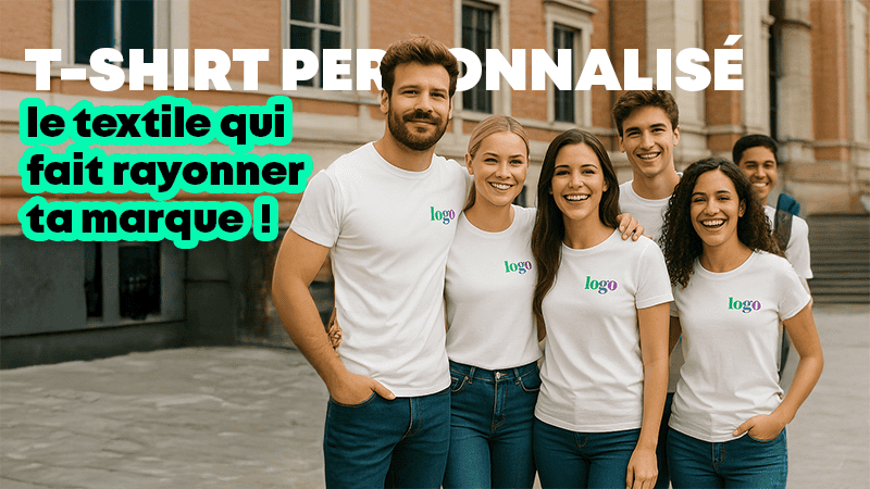 Bannière Pandacola T-shirt publicitaire personnalisé
