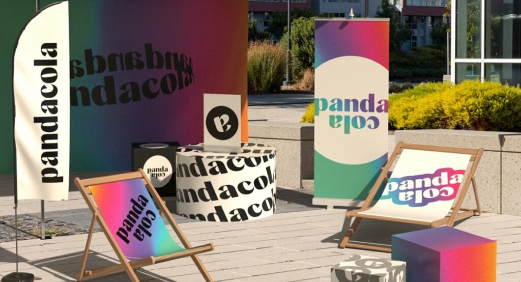 PLV pandacola estivale entièrement personnalisée