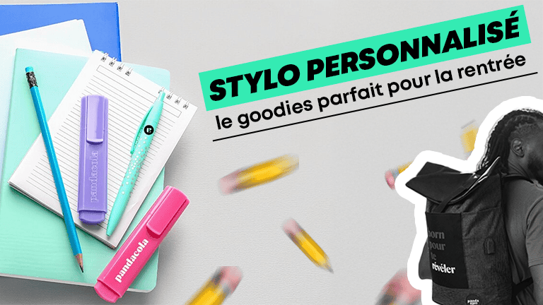 Stylo personnalisé : le goodies parfait pour la rentrée