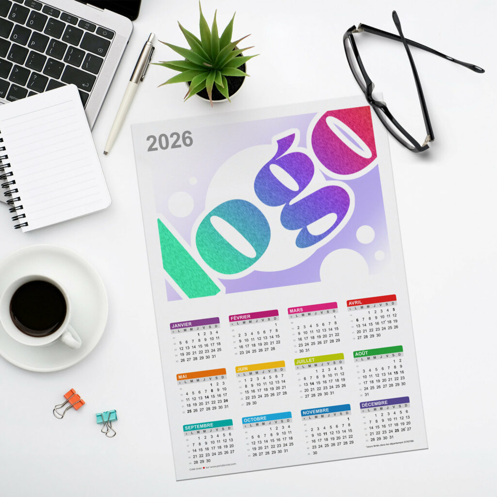 Calendrier Rect-Verso Holmes - PDCL